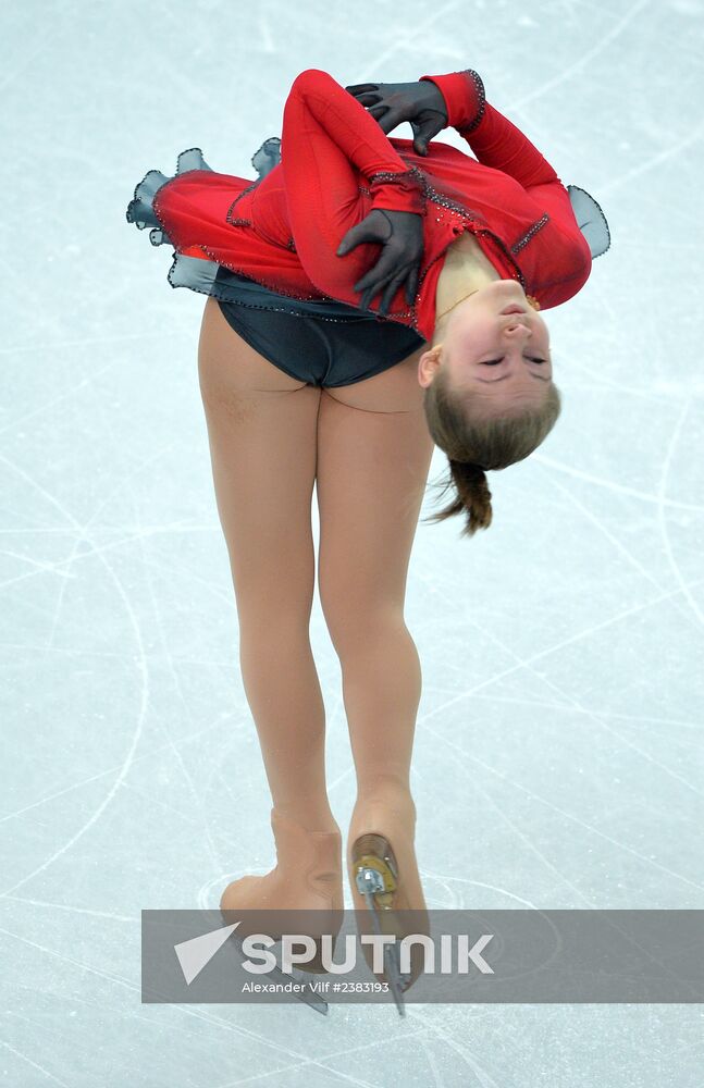 2014 Winter Olympics. Figure skating. Women. Free skating