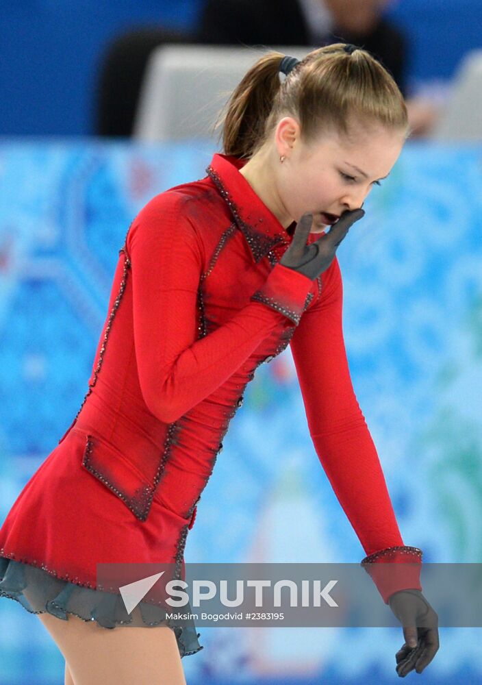 2014 Winter Olympics. Figure skating. Women. Free skating