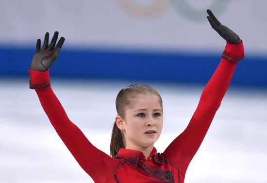 2014 Winter Olympics. Figure skating. Women. Free skating