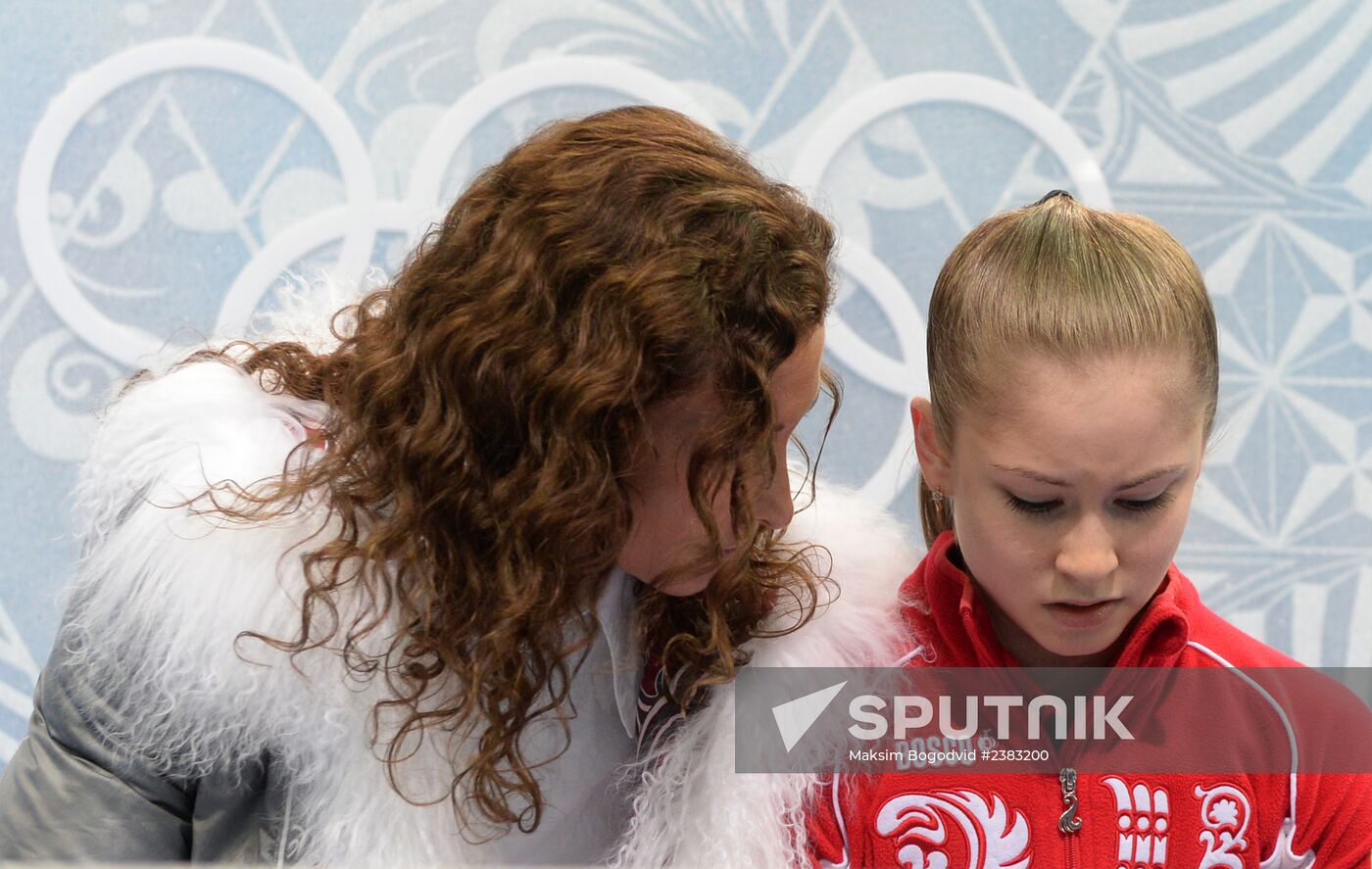 2014 Winter Olympics. Figure skating. Women. Free skating