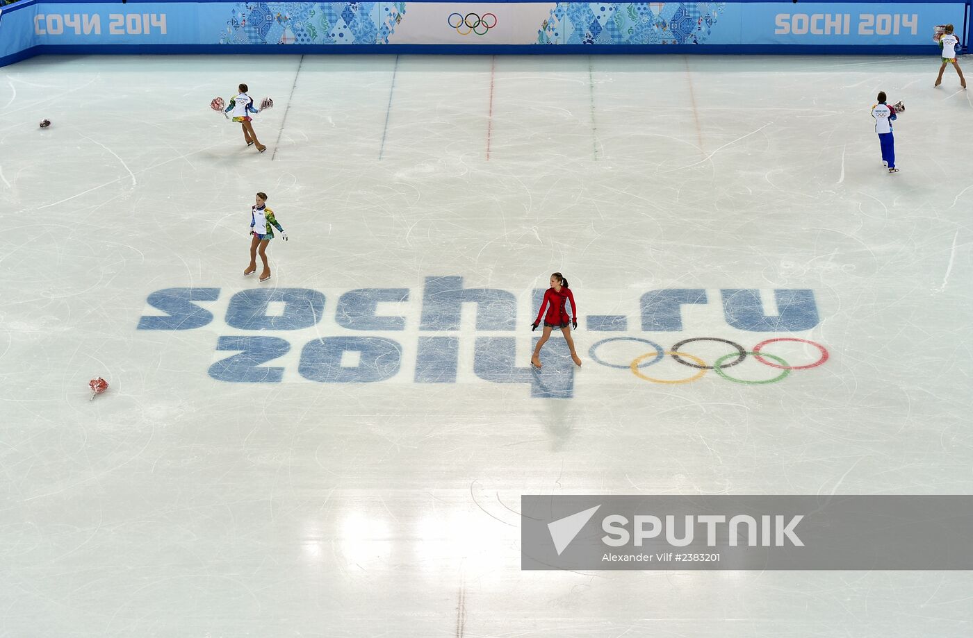 2014 Winter Olympics. Figure skating. Women. Free skating