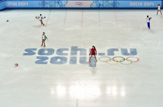 2014 Winter Olympics. Figure skating. Women. Free skating