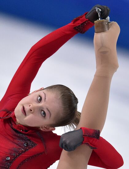 2014 Winter Olympics. Figure skating. Women. Free skating