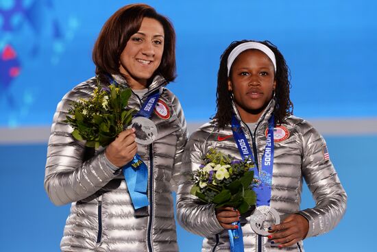 2014 Winter Olympics. Medal ceremony. Day Thirteen