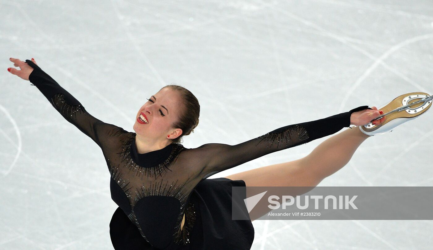 2014 Winter Olympics. Figure skating. Women. Free skating