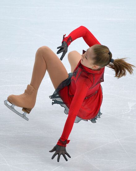 2014 Winter Olympics. Figure skating. Women. Free skating