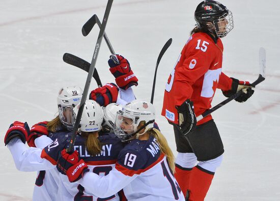 2014 Winter Olympics. Ice hockey. Women. Finals