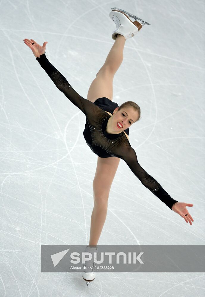 2014 Winter Olympics. Figure skating. Women. Free skating