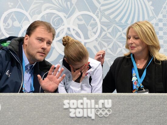 2014 Winter Olympics. Figure skating. Women. Free skating