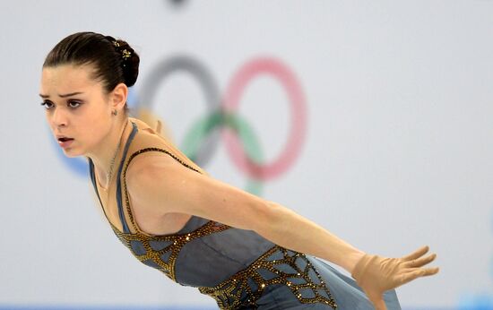 2014 Winter Olympics. Figure skating. Women. Free skating