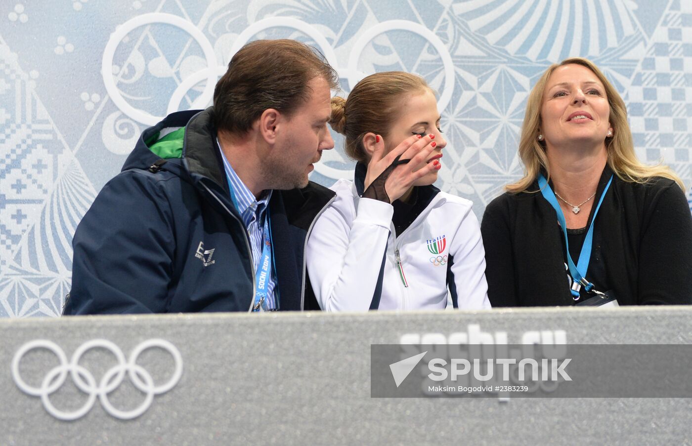 2014 Winter Olympics. Figure skating. Women. Free skating