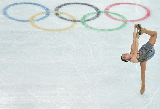 2014 Winter Olympics. Figure skating. Women. Free skating