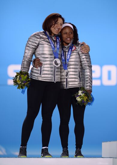 2014 Winter Olympics. Medal ceremony. Day Thirteen