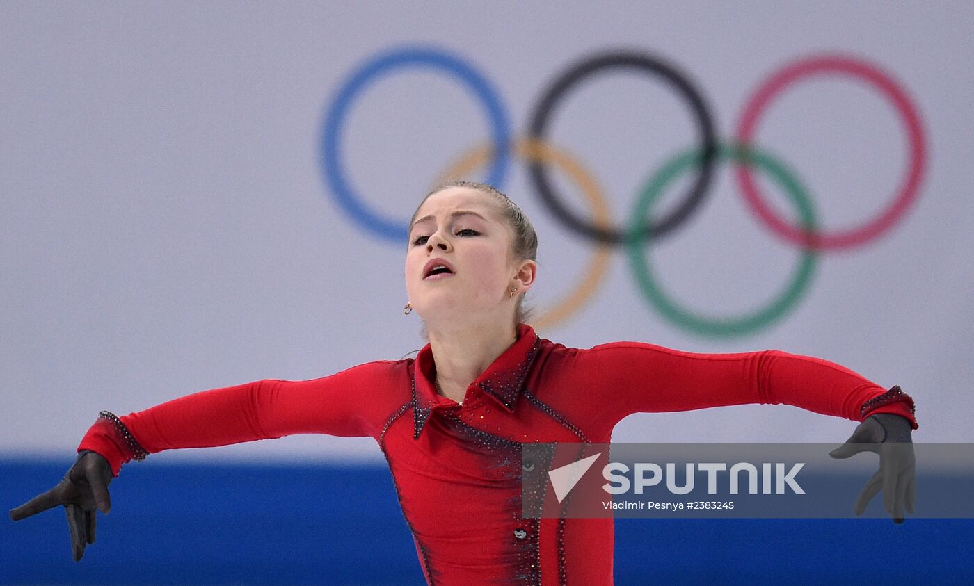 2014 Winter Olympics. Figure skating. Women. Free skating