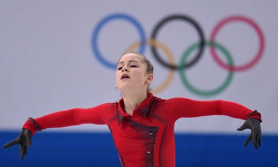 2014 Winter Olympics. Figure skating. Women. Free skating