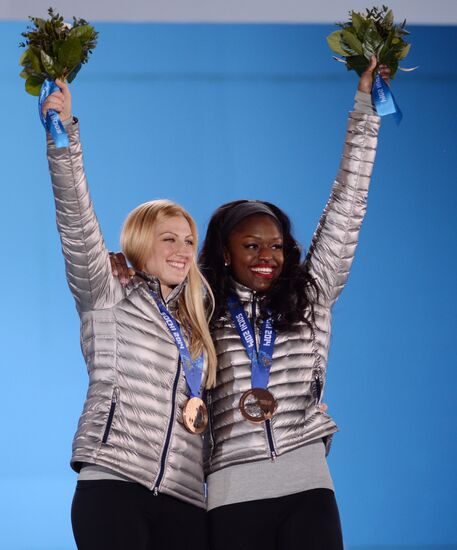 2014 Winter Olympics. Medal ceremony. Day Thirteen