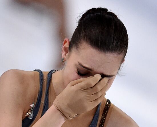 2014 Winter Olympics. Figure skating. Women. Free skating