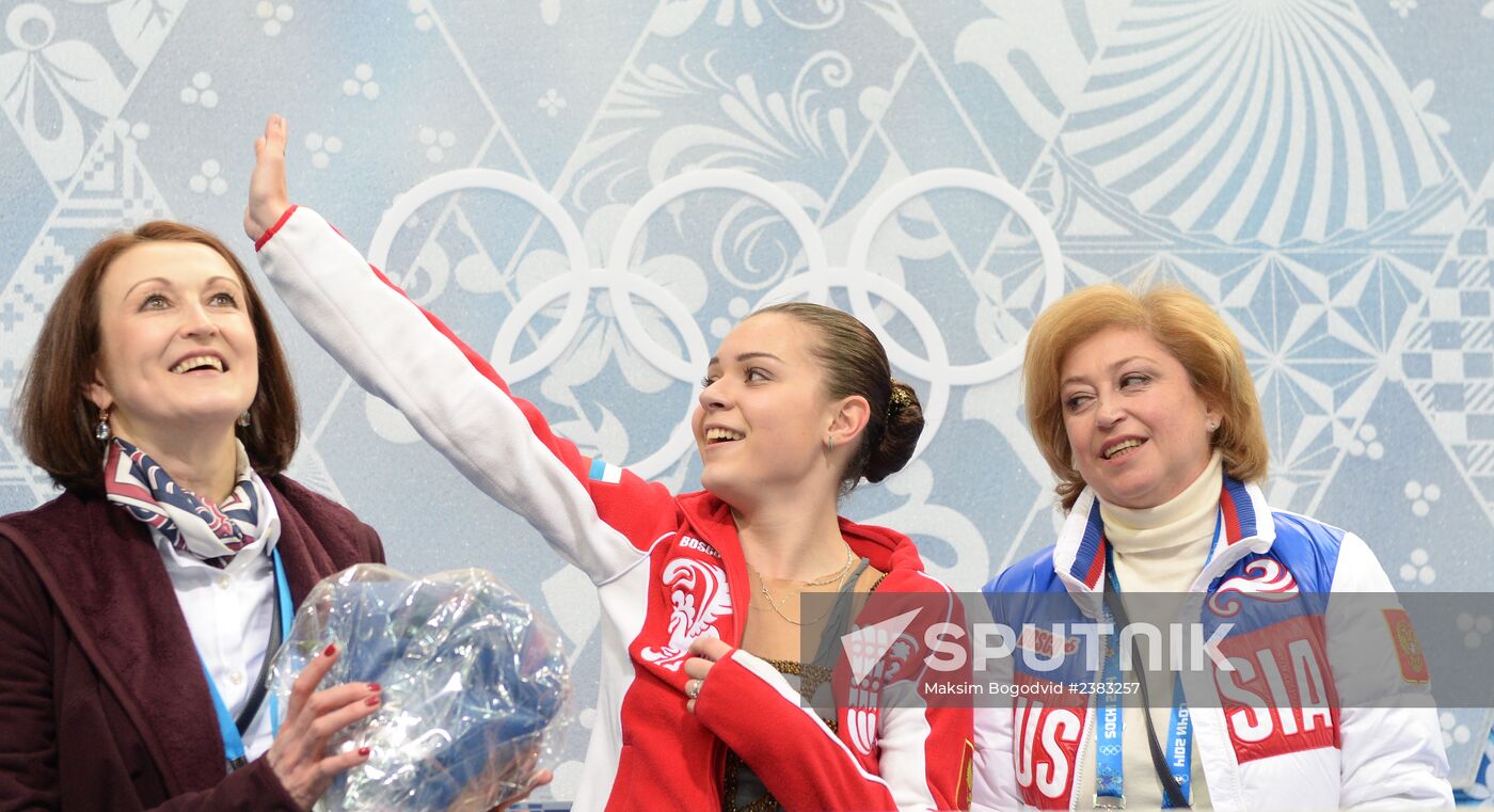 2014 Winter Olympics. Figure skating. Women. Free skating