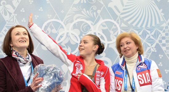 2014 Winter Olympics. Figure skating. Women. Free skating