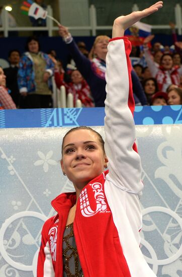 2014 Winter Olympics. Figure skating. Women. Free skating