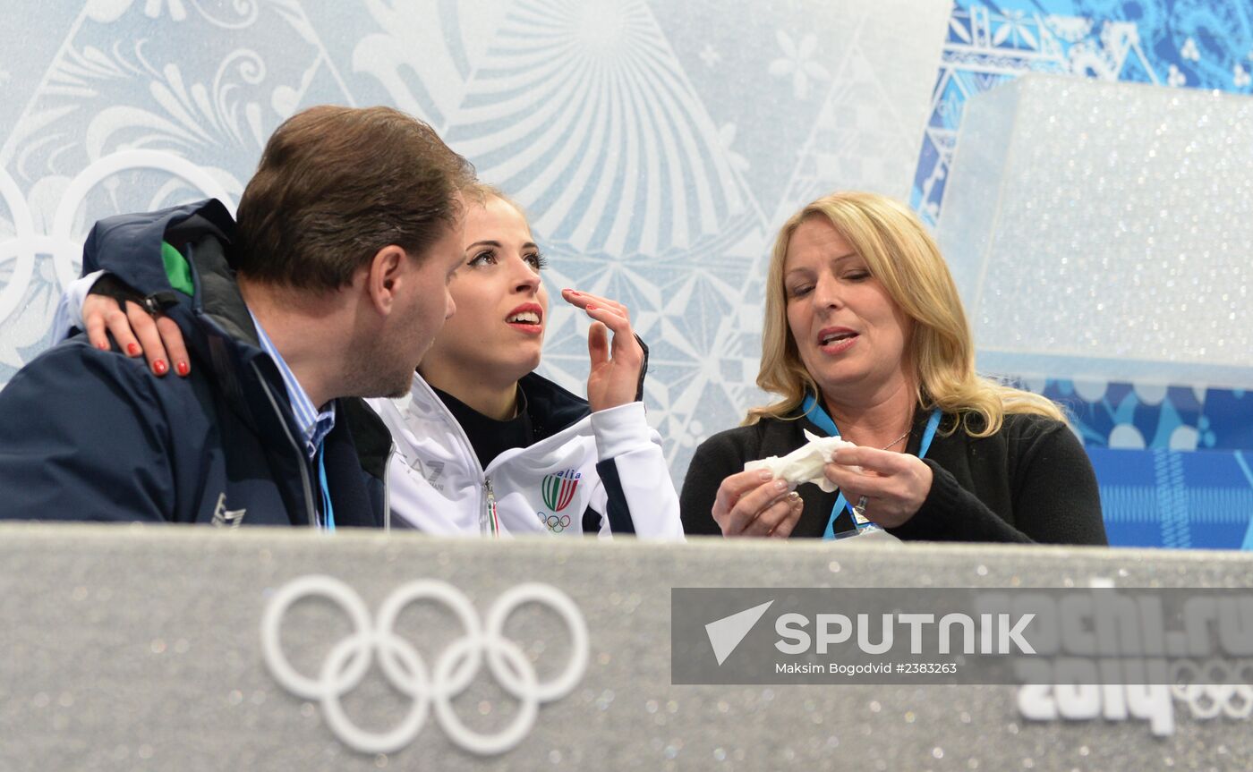 2014 Winter Olympics. Figure skating. Women. Free skating