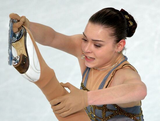 2014 Winter Olympics. Figure skating. Women's singles. Free skating