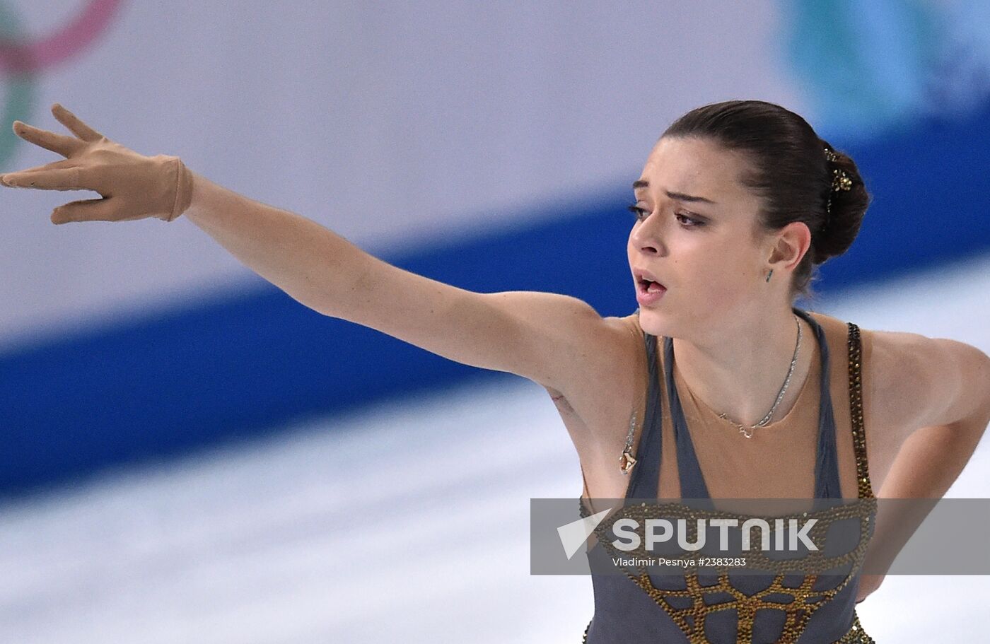 2014 Winter Olympics. Figure skating. Women's singles. Free skating