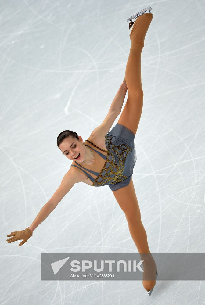 2014 Winter Olympics. Figure skating. Women. Free skating