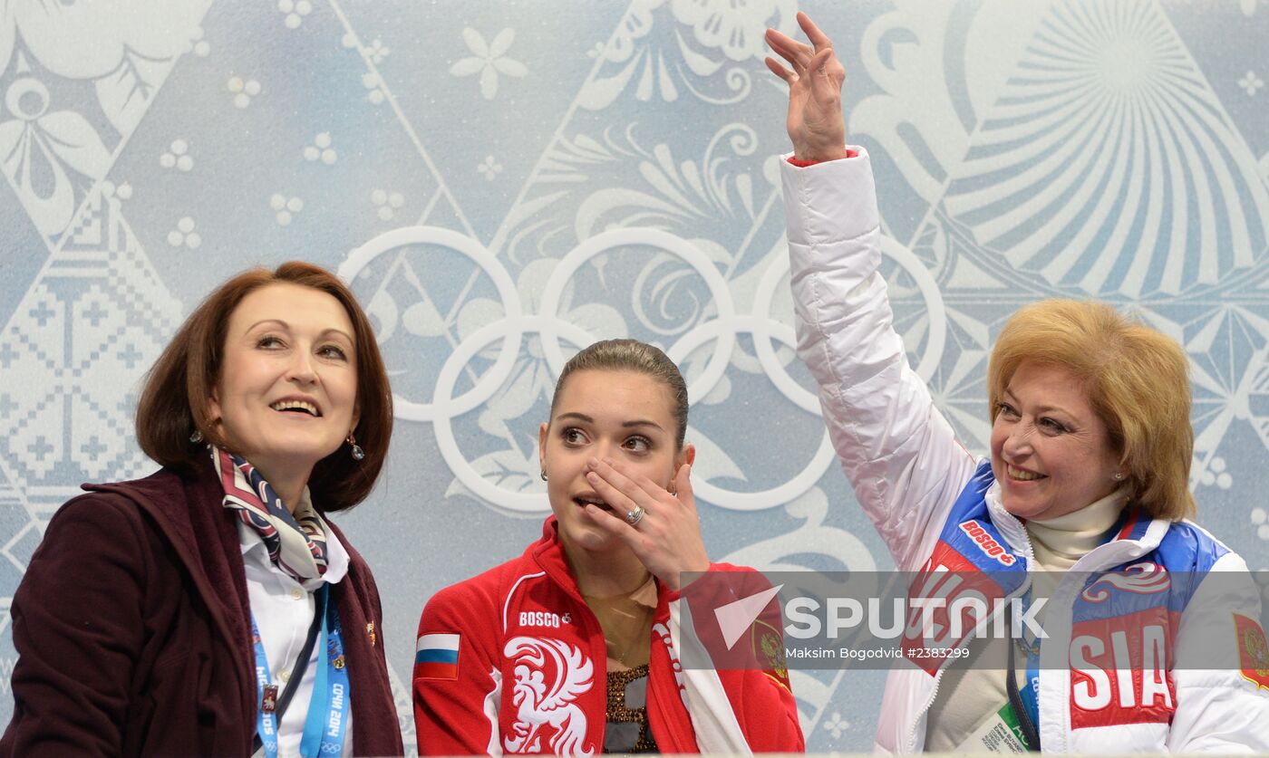 2014 Winter Olympics. Figure skating. Women. Free skating