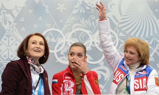 2014 Winter Olympics. Figure skating. Women. Free skating