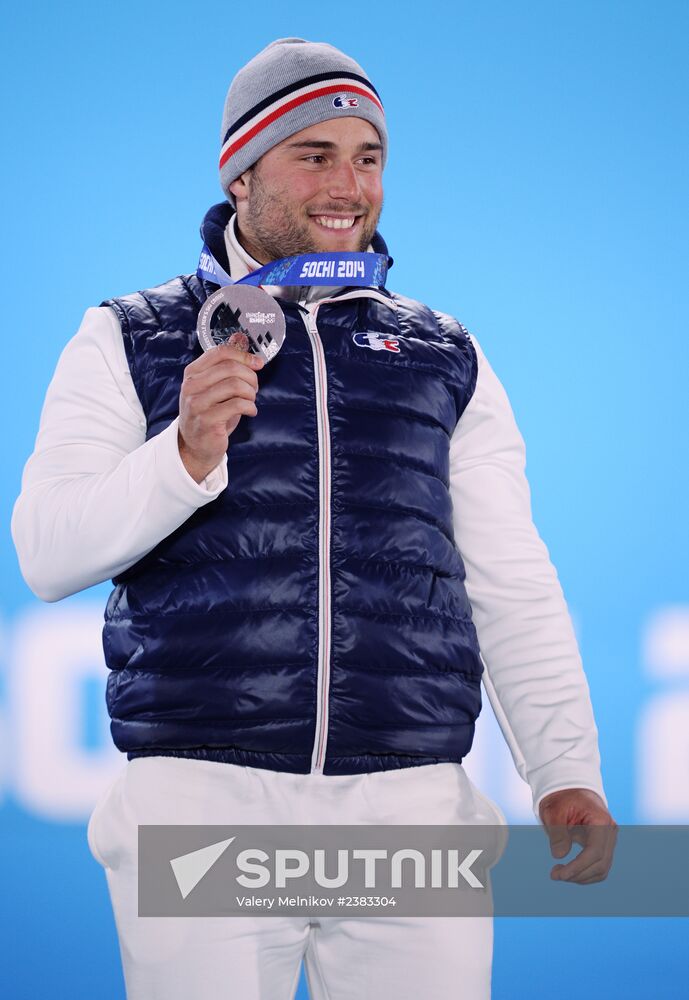 2014 Winter Olympics. Medal ceremony. Day Thirteen