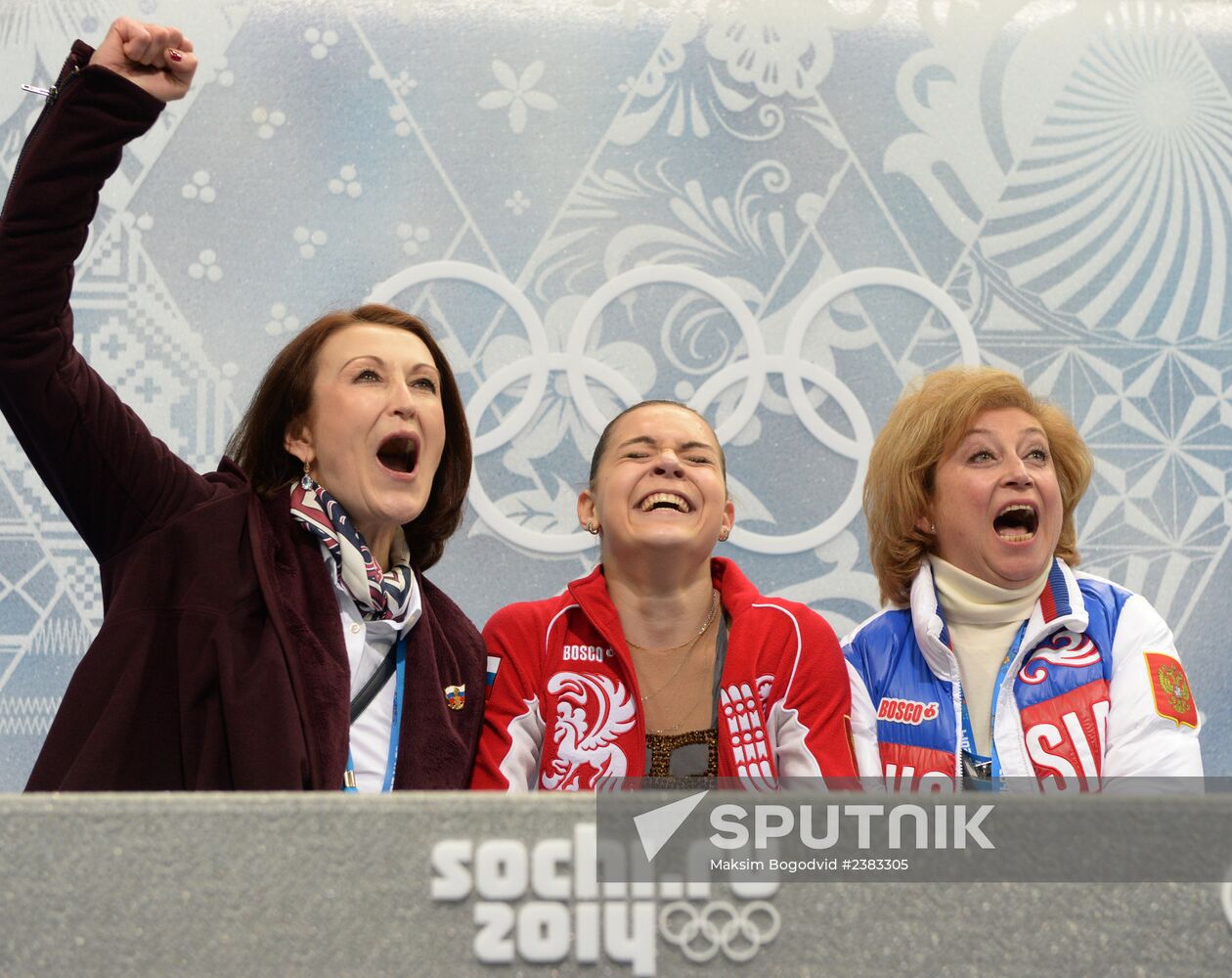 2014 Winter Olympics. Figure skating. Women. Free skating