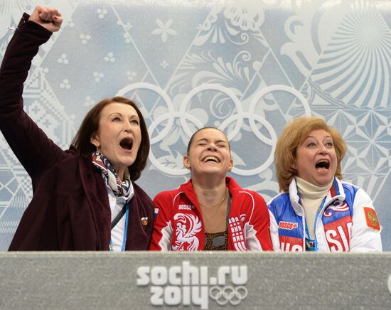 2014 Winter Olympics. Figure skating. Women. Free skating