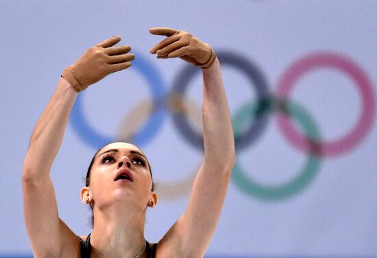 2014 Winter Olympics. Figure skating. Women's singles. Free skating