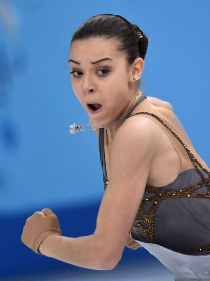 2014 Winter Olympics. Figure skating. Women. Free skating