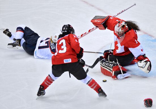 2014 Winter Olympics. Ice hockey. Women. Finals