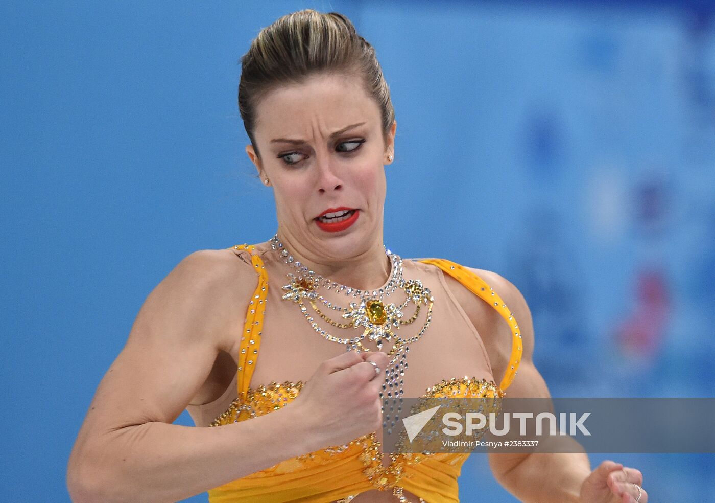 2014 Winter Olympics. Figure skating. Women. Free skating