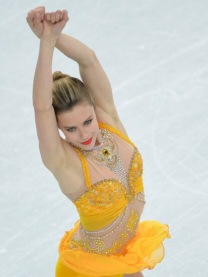 2014 Winter Olympics. Figure skating. Women. Free skating