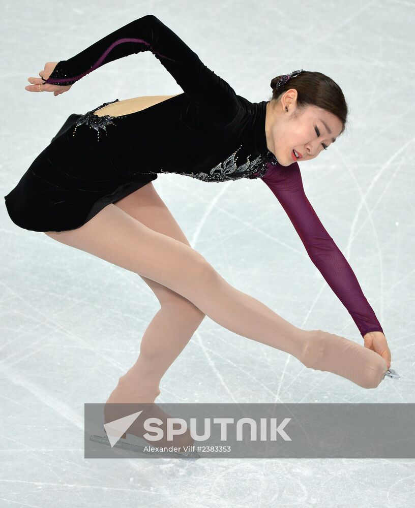 2014 Winter Olympics. Figure skating. Women. Free skating