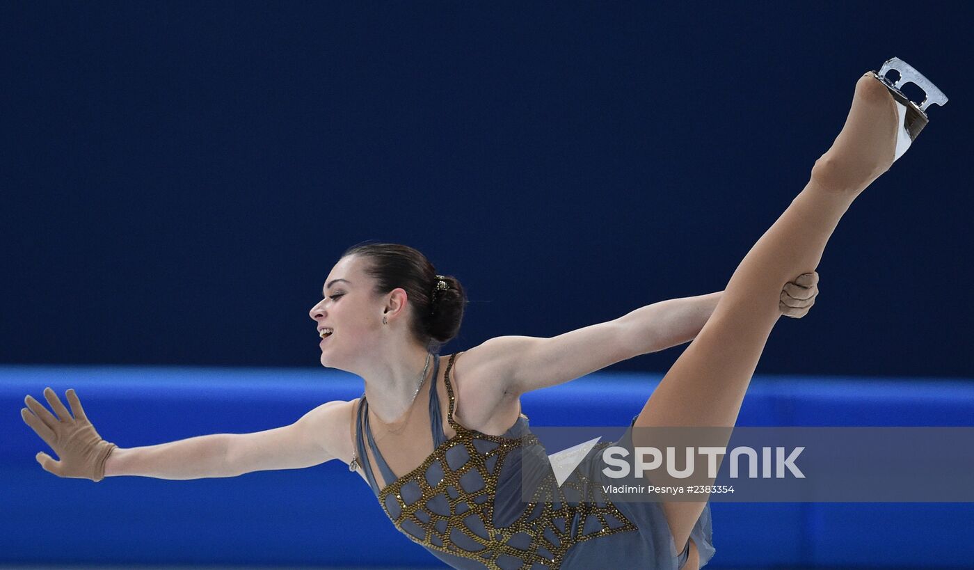 2014 Winter Olympics. Figure skating. Women. Free skating