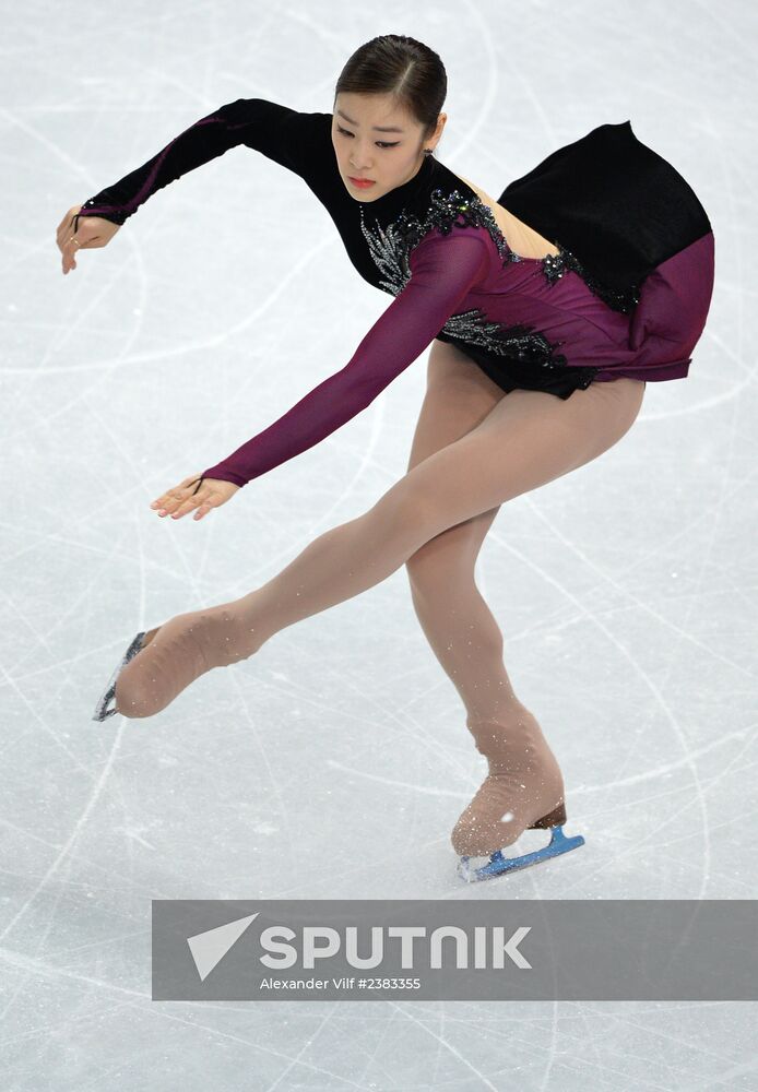 2014 Winter Olympics. Figure skating. Women. Free skating