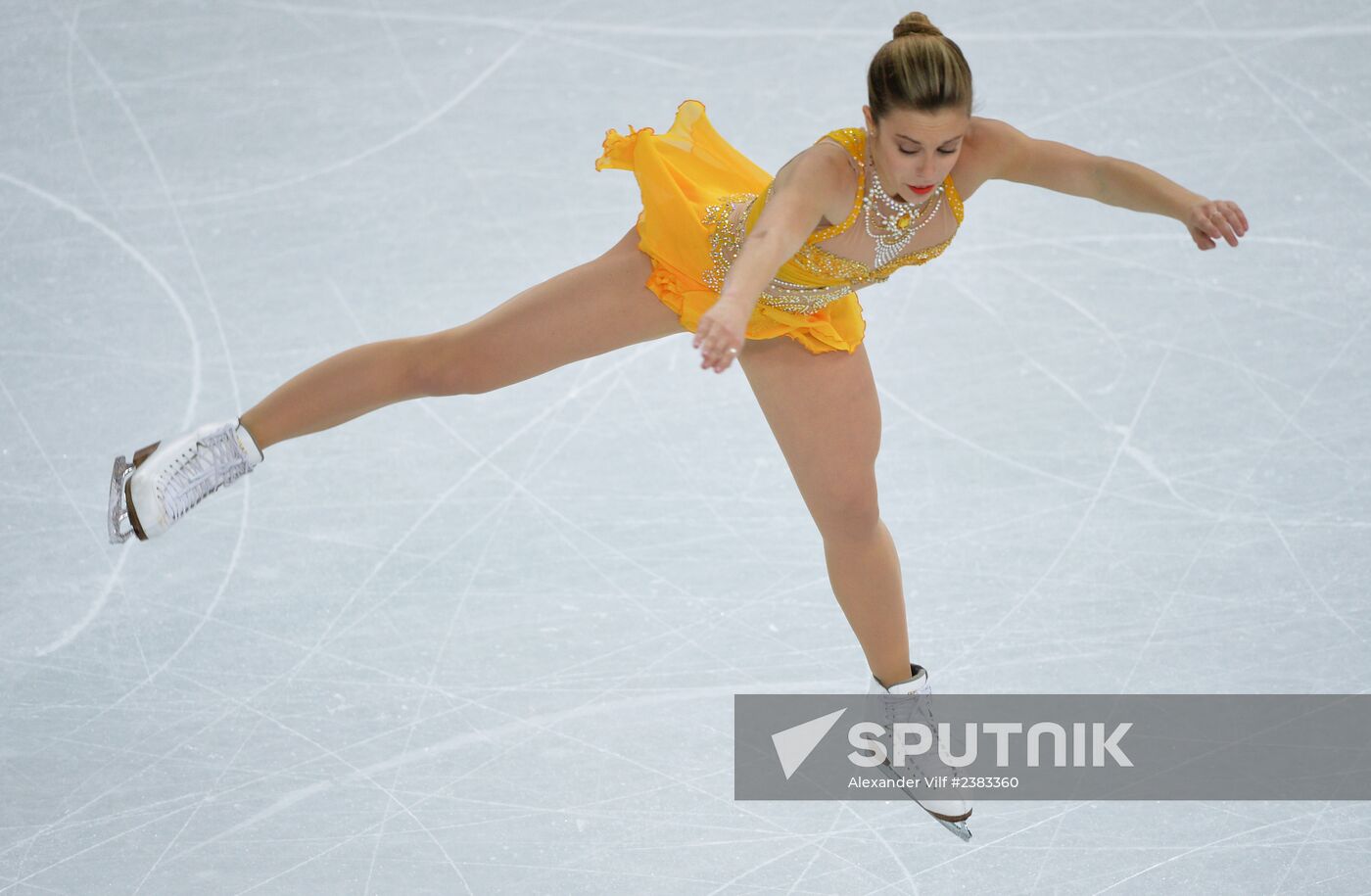 2014 Winter Olympics. Figure skating. Women's singles. Free skating