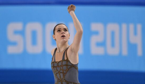 2014 Winter Olympics. Figure skating. Women. Free skating