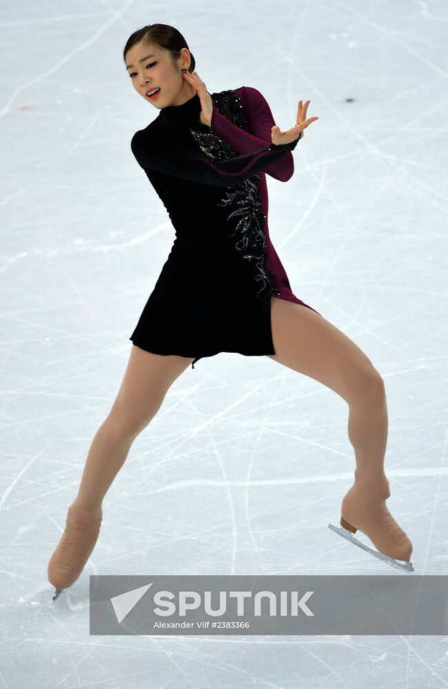 2014 Winter Olympics. Figure skating. Women's singles. Free skating