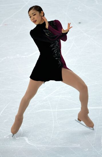 2014 Winter Olympics. Figure skating. Women's singles. Free skating