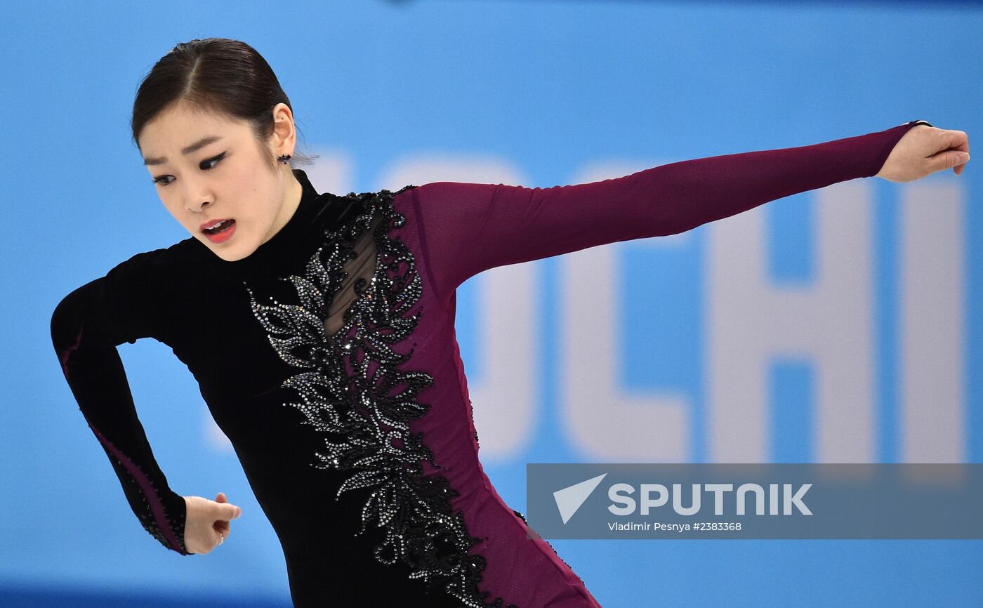 2014 Winter Olympics. Figure skating. Women. Free skating