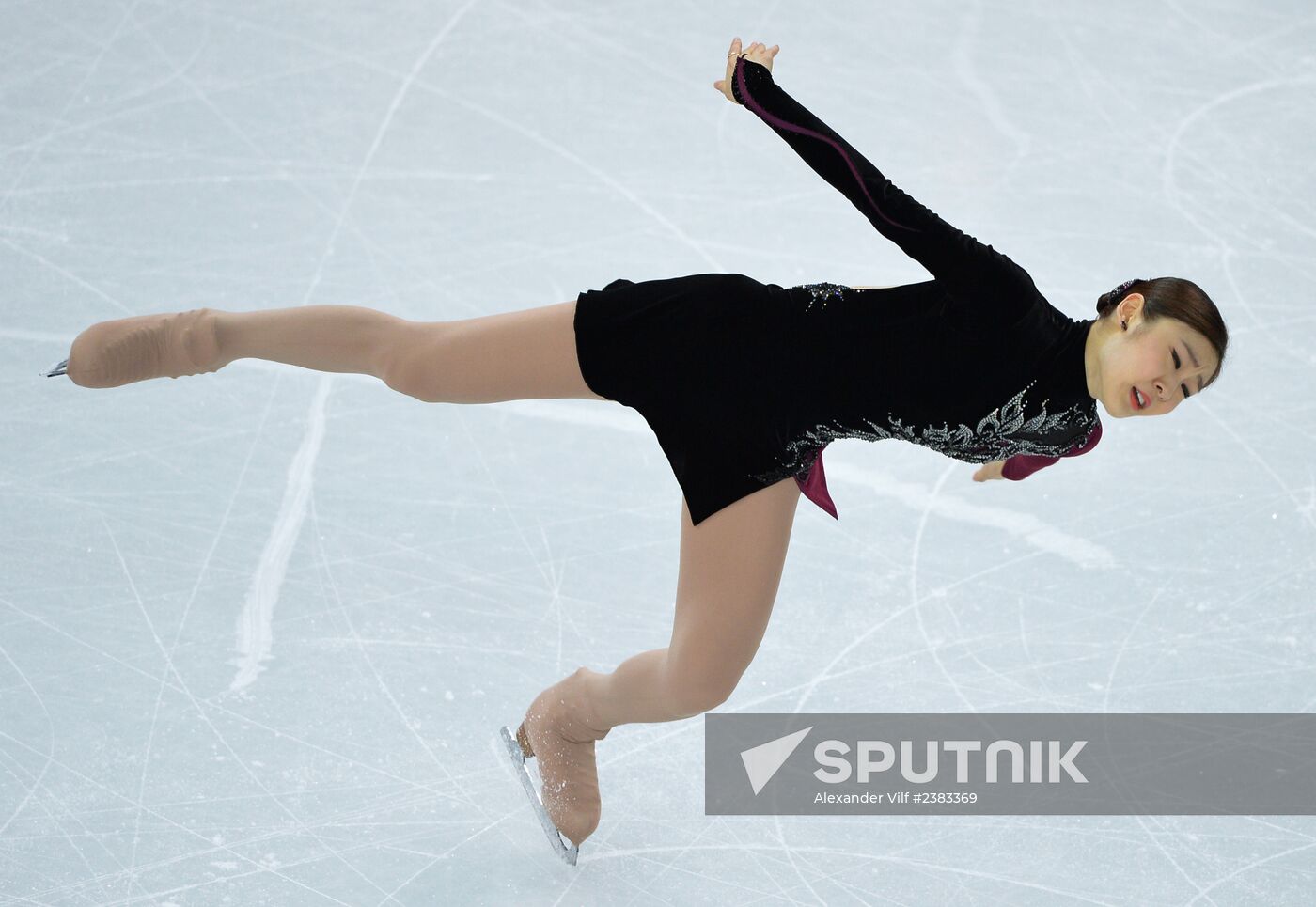 2014 Winter Olympics. Figure skating. Women. Free skating