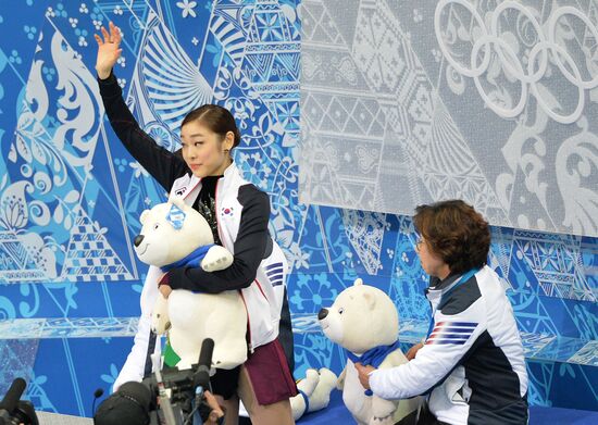 2014 Winter Olympics. Figure skating. Women. Free skating