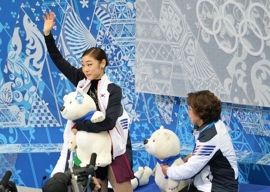 2014 Winter Olympics. Figure skating. Women. Free skating