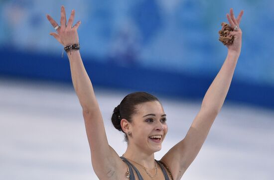 2014 Winter Olympics. Figure skating. Women. Free skating